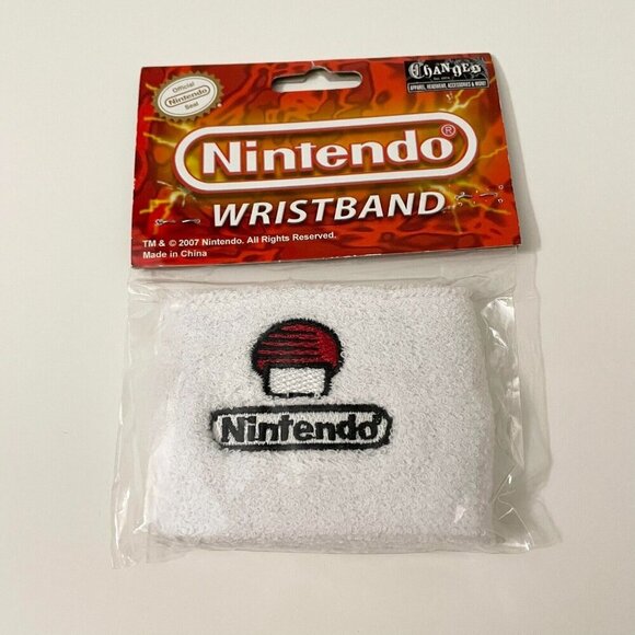 Nintendo Super Mario Know Your Mushroom Athletic Wristband - Picture 2 of 14